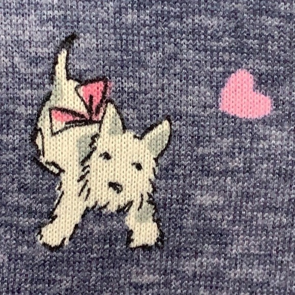 Laura Ashley Soft Scottie Notched Collar Pajama Set NWT - Picture 5 of 6